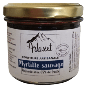 confiture extra de myrtille 120g