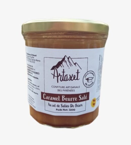 Caramel beurre salé, sel de Salies-De-Béarn 320G