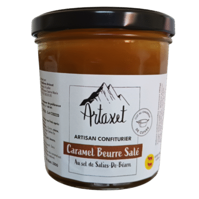 Caramel beurre salé, sel de Salies-De-Béarn - 320G