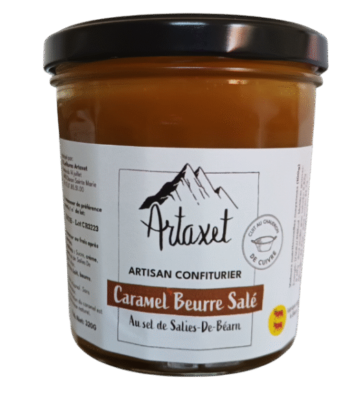 Caramel beurre salé, sel de Salies-De-Béarn - 320G