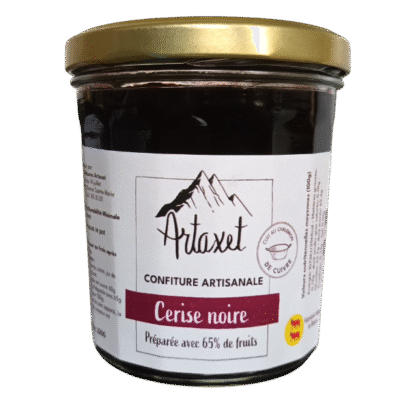 Confiture extra de cerises noires 320G