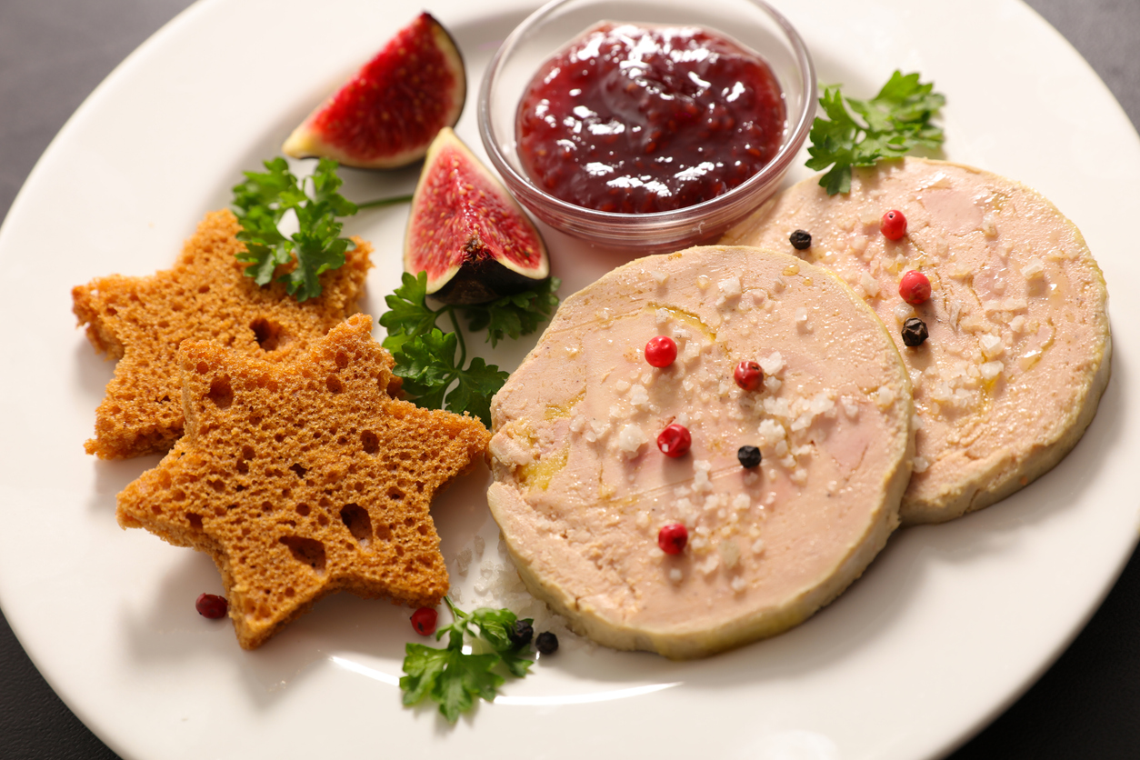 Profitez pleinement de notre confiture extra de figue en l'associant à des toasts de foie gras du Sud-Ouest!