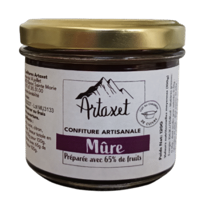 Confiture EXTRA de mûre - 120G