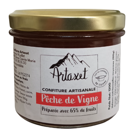 Pêche de vigne 120g