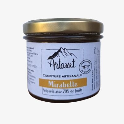 Confiture extra de mirabelle - 120G