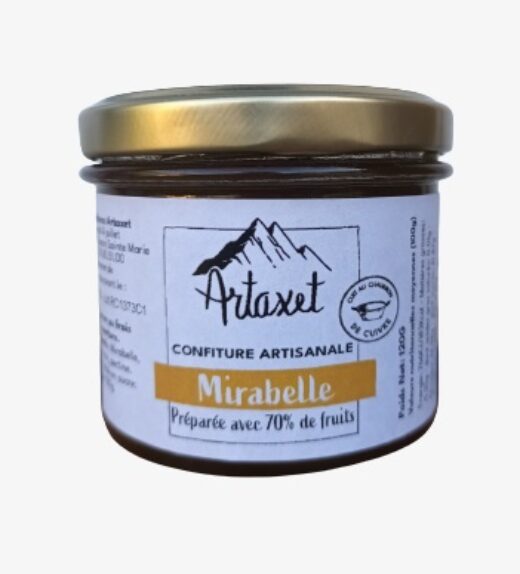 Confiture extra de mirabelle - 120G