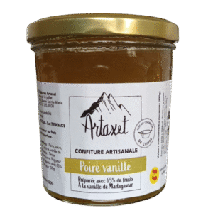 Confiture extra de poire à la vanille 320G