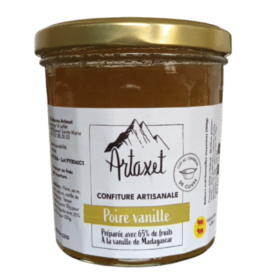 Confiture extra de poire à la vanille - 320G