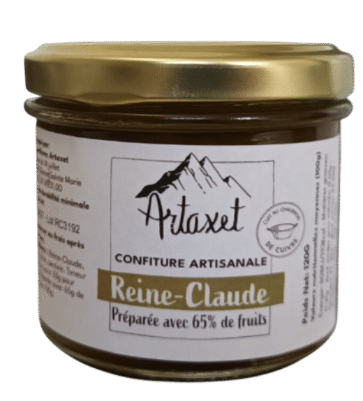 Confiture extra Reine-Claude - 120g