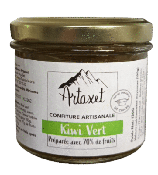 Confiture EXTRA de kiwi - 120G