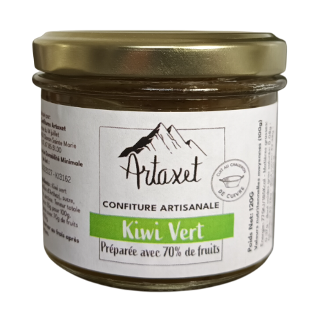 confiture extra de kiwi vert 120g