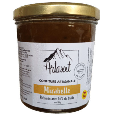 Confiture EXTRA de mirabelle - 320G