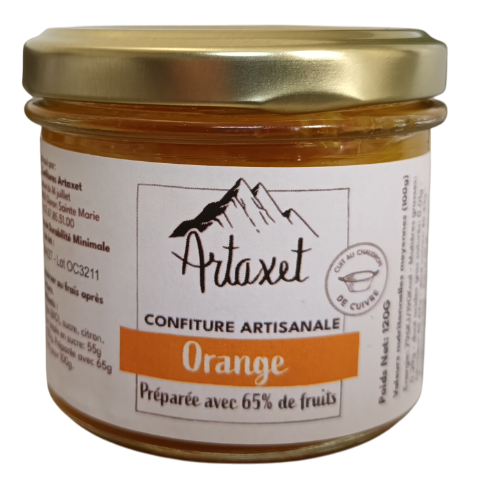 Confiture d'orange 120g