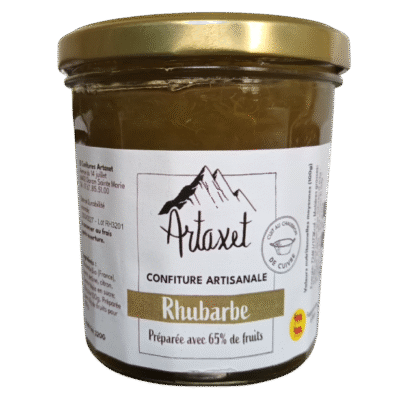Confiture EXTRA de Rhubarbe - 320G